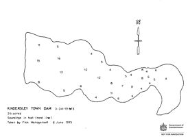 Kindersley Town Dam