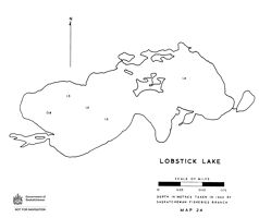 Lobstick (delta) Lake