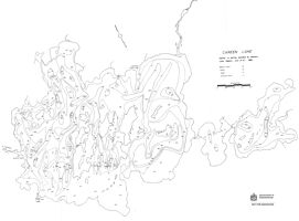 Bathymetric map for careen_1985.pdf