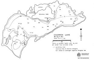 Bathymetric map for charron.pdf
