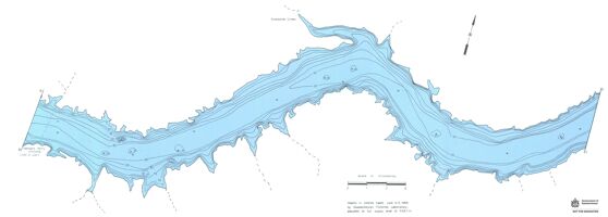 Bathymetric map for diefenbaker_b-c.pdf