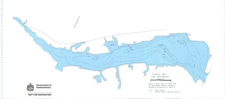 Bathymetric map for diefenbaker_coteau_bay.pdf