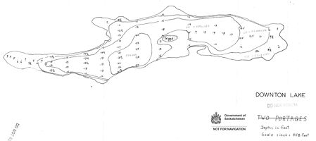 Bathymetric map for downton_(two_portages).pdf