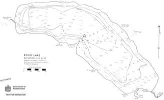 Bathymetric map for echo_1955.pdf