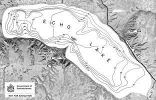 Bathymetric map for echo_1958.pdf