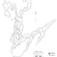 Bathymetric map for Hebden_1961a.pdf