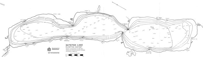 Bathymetric map for katepwa_1953.pdf