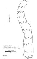 Bathymetric map for lac_pelletier.pdf