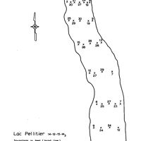 Bathymetric map for LAC_PELLETIER.pdf