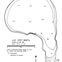 Bathymetric map for Lac_Vert_(North).pdf