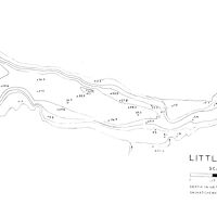 Bathymetric map for Little_Bear_1960.pdf