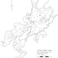 Bathymetric map for Little_Deer_1960.pdf