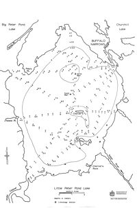 Bathymetric map for little_peter_pond.pdf