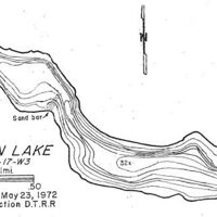 Bathymetric map for LittleLoonLake.pdf