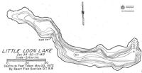 Bathymetric map for littleloonlake.pdf