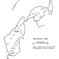 Bathymetric map for MACLENNAN_1973.pdf