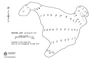 Bathymetric map for martins_1973.pdf