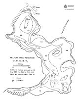 Bathymetric map for melfort_reservoir.pdf