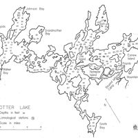 Bathymetric map for OtterLake.pdf