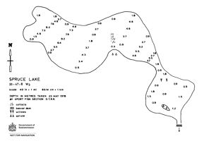 Bathymetric map for spruce_1978.pdf