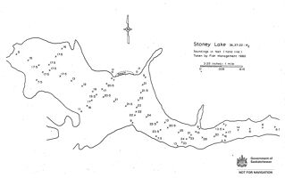 Bathymetric map for stoney_1960.pdf