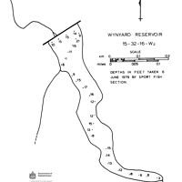 Bathymetric map for WYNYARD_RESERVOIR.pdf