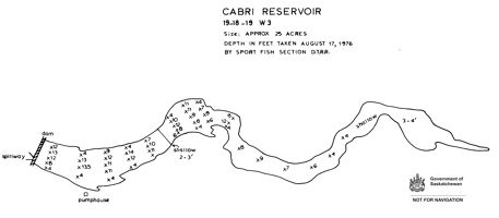 Cabri Reservoir