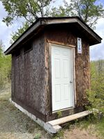Outhouse at the rec site