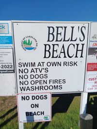 Bell&#039;s Beach signage