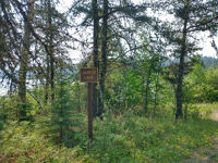 Jasper Lake sign.