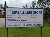 Kimball Lake Store.