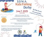 Poster for S.S.W.A Kids Fishing Derby